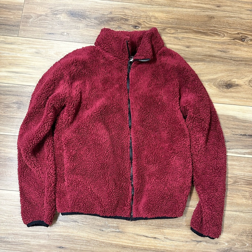 Victoria secret PINK Sherpa pullover sz Small